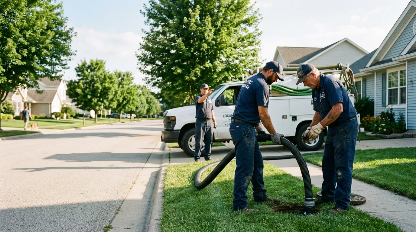 Septic Tank Pumping in Rock, MI near me
